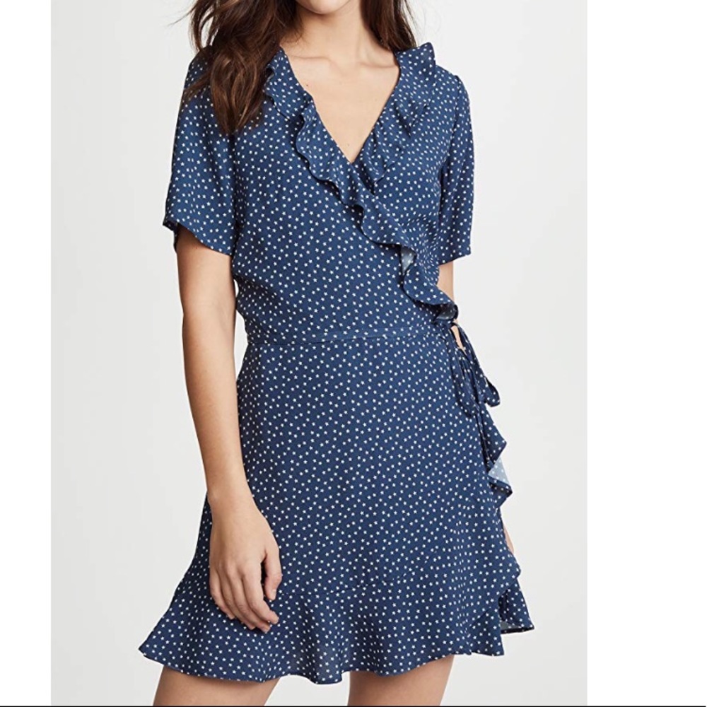 Backstage Ruffle Mini Dress - Picture 2 of 6